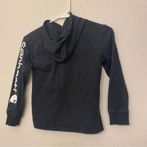 Carhartt Kids Long Sleeve Hooded Graphic Tee hoodie long sleeve lightweight 8-10 - Picture 3 of 7